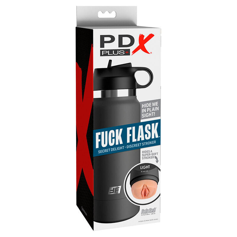 PDX PLUS - FUCK FLASK VAGINE DISCRET STROKER FLESH MODEL 2 - 3