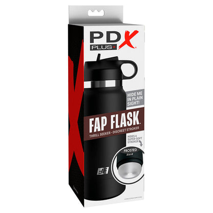 PDX PLUS - FAP FLASK BOTTLE DISCRET STROKER CLEAR MODEL 1 - 6