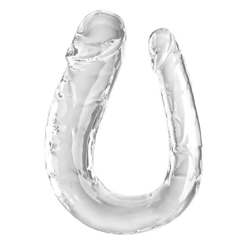 KING COCK - DOUBLE TROUBLE DOUBLE DILDO 44 CM CLEAR - 1