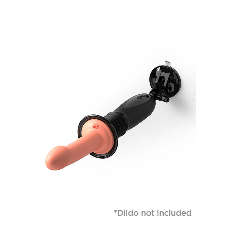 FETISH FANTASY SERIES - BODY DOCK CLAMP FOR DILDO THRUSTER WITH 7 THRUST MODES BLACK