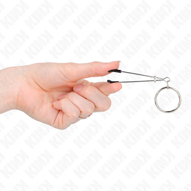 KINK - THIN NIPPLE CLAMPS WITH O-RING 7 CM - 3