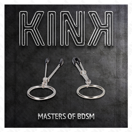 KINK - THIN NIPPLE CLAMPS WITH O-RING 7 CM - 1