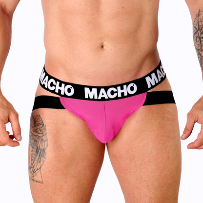 MACHO - MX28FR JOCK PINK NEON XL - M / PINK NEON - 36