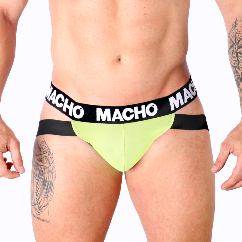 MACHO - MX28FR JOCK PINK NEON XL - S / YELLOW - 6
