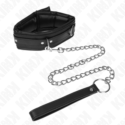 KINK - HEAVY NECKLACE WITH BELT 65 CM MODEL 4 ADJUSTABLE 36.5-50 CM - 5