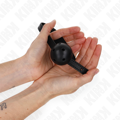 KINK - SIMPLICITY BALLE RESPIRANTE NOIRE 4,5 CM BÂILLON 62 x 1,5 CM