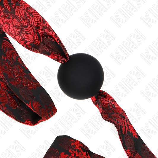 KINK - SCANDAL SILICONE BALL 4.5 CM GAG MODEL 2 146 x 4 CM - 1