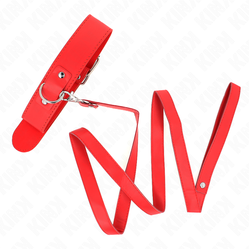 KINK - NECKLACE WITH BELT 116 CM ROJO STRAP ADJUSTABLE 32-50 CM X 8 CM - 5