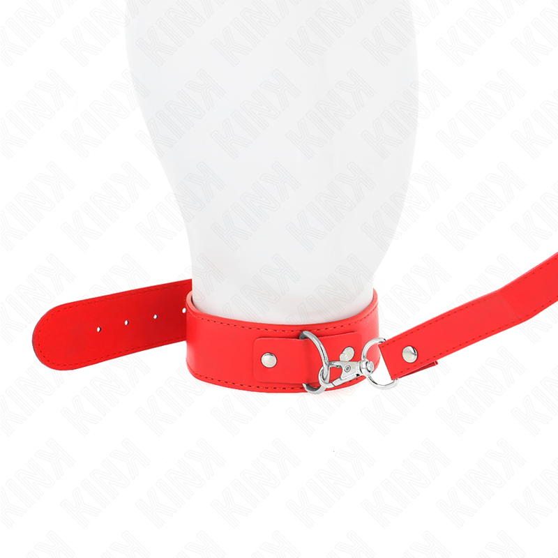 KINK - NECKLACE WITH BELT 116 CM ROJO STRAP ADJUSTABLE 32-50 CM X 8 CM - 4