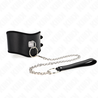 KINK - NECKLACE 65 CM WITH WIDE STRAP ADJUSTABLE 40-55 CM X 10 CM - 4