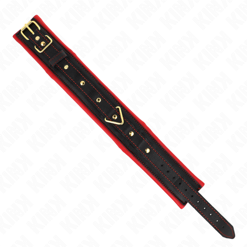 KINK - COLLAR WITH PLAIN FABRIC LEASH ADJUSTABLE 33-48 CM X 5.7 CM - 2