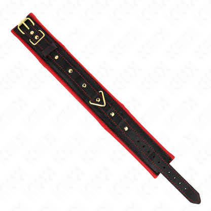 KINK - COLLAR WITH PLAIN FABRIC LEASH ADJUSTABLE 33-48 CM X 5.7 CM - 2