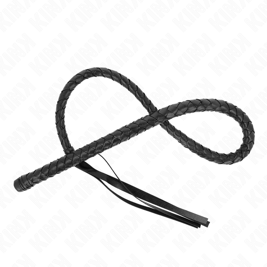 KINK - LONG WHIP WITH BEADS 110 CM - 1