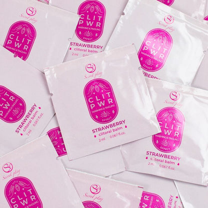 SECRETPLAY - SINGLE DOSE STRAWBERRY LUBRICANT 2 ML - 2