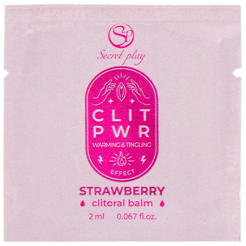 SECRETPLAY - SINGLE DOSE STRAWBERRY LUBRICANT 2 ML - 4