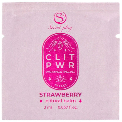 SECRETPLAY - SINGLE DOSE STRAWBERRY LUBRICANT 2 ML - 4