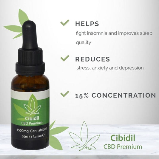 500 COSMETICS - CIBIDIL RELAXING CBD OIL 15 % 30 ML - 1