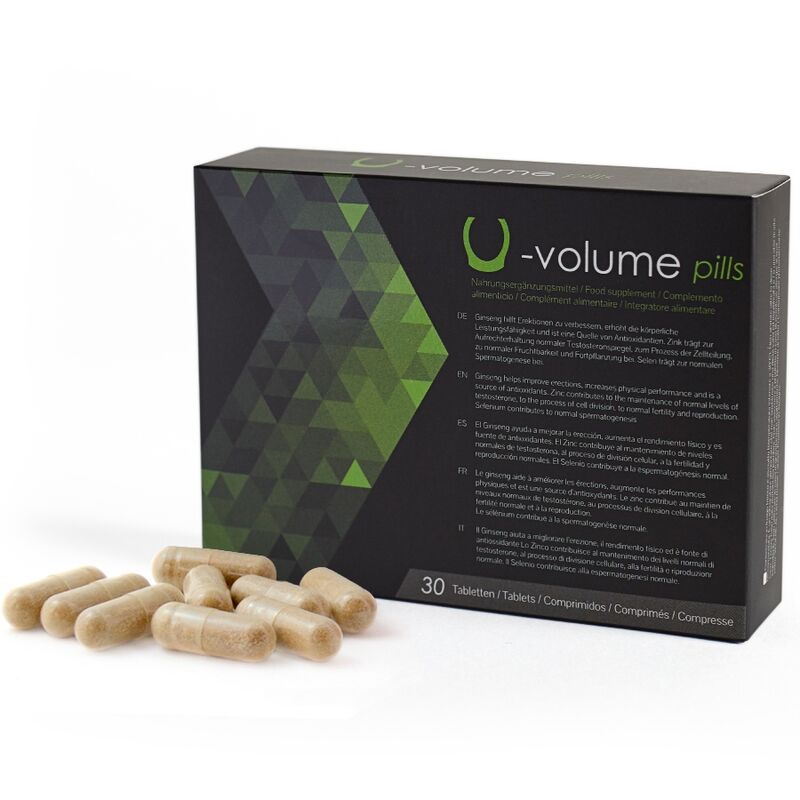 500 COSMETICI - QUALITÀ E QUANTITÀ DELLO SPERMO AUTORE DI VOLUME - 30 CAPSULE