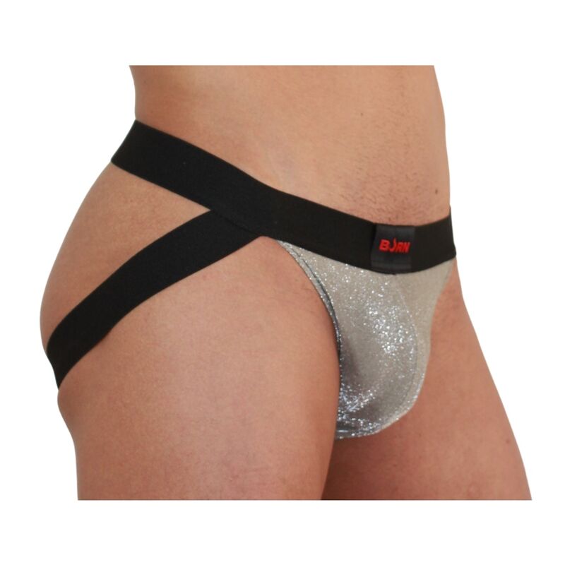 BURN - 001 JOCK SHINY BEIGE / BLACK XL - S - 2