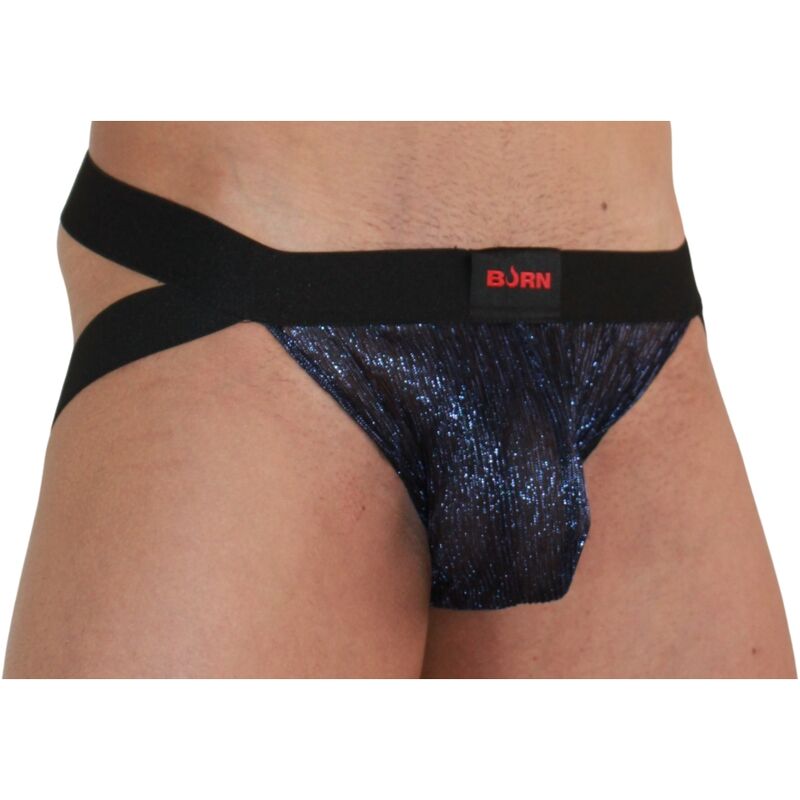 BURN - 006 JOCK SHINY BLUE / BLACK XL - S - 2
