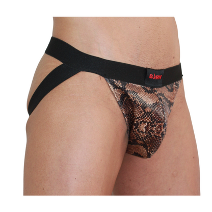 BURN - 002 JOCK SNAKE BLACK XL - L - 6