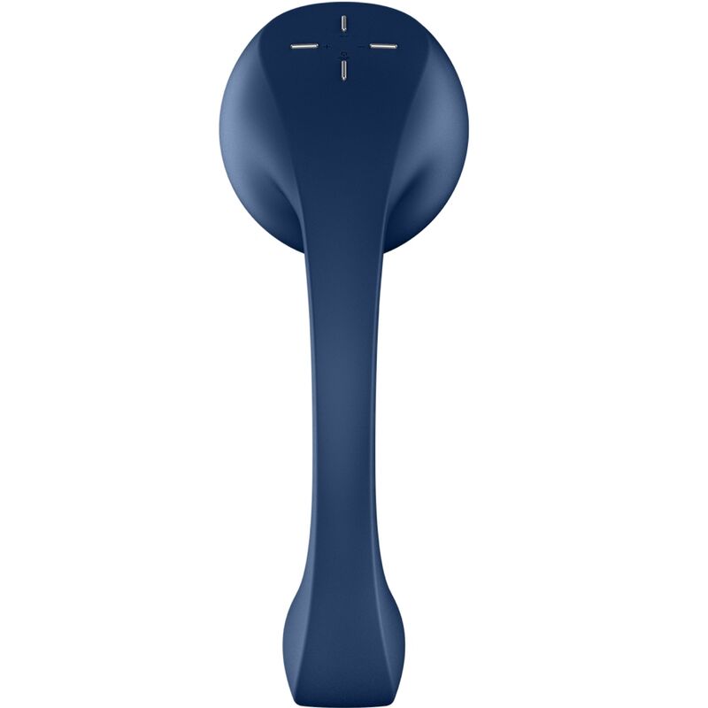 SATISFYER - PRO+ WAVE 4 GE POINT STIMULATOR AIR PULSE FREE APP DARK BLUE