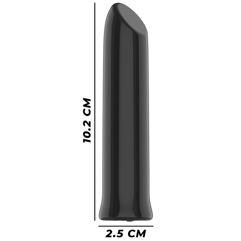 INTENSE - TODRICK BLACK CLITORAL STIMULATING BULLET - 2