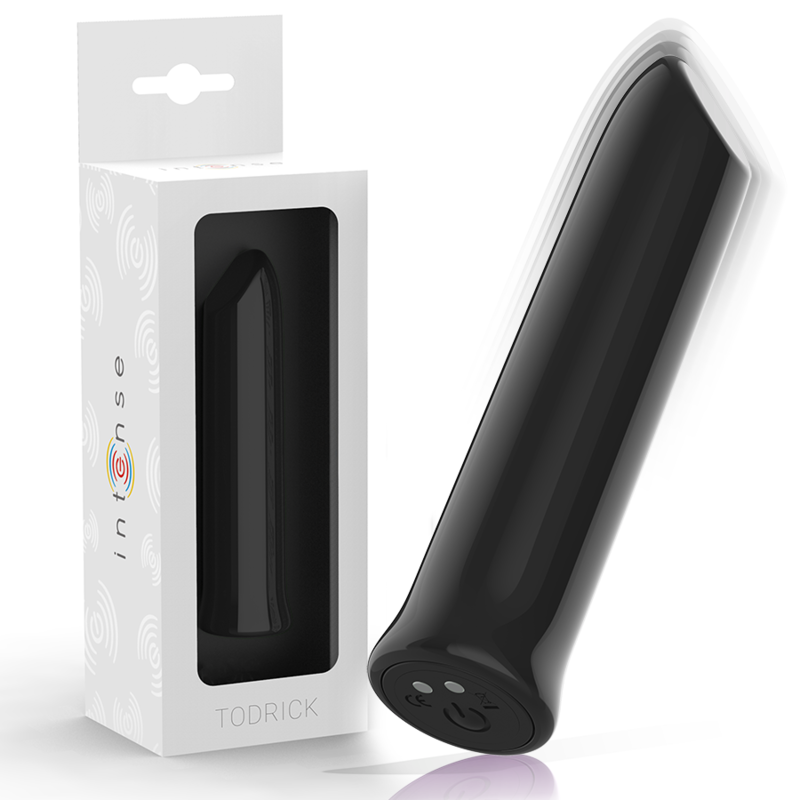 INTENSE - TODRICK BLACK CLITORAL STIMULATING BULLET - 4