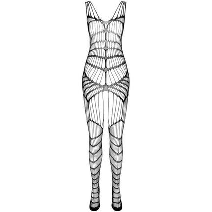 PASSION - BS 102 BODYSTOCKING BLACK ONE SIZE - 3