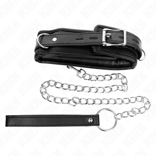 KINK - HEAVY NECKLACE WITH BELT 65 CM MODEL 1 ADJUSTABLE 36.5-50 CM - 1