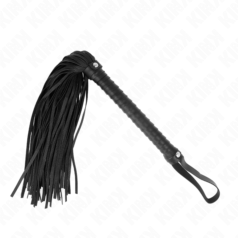 KINK - WHIP WITH BLACK TEXTURED HANDLE 48.5 CM - 5