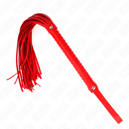 KINK - WHIP WITH RED TEXTURED HANDLE 48.5 CM - 5