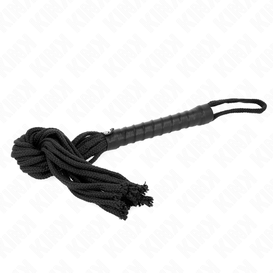 KINK - BLACK ROPE WHIP 56 CM - 1