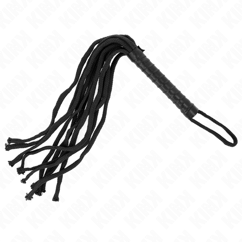 KINK - BLACK ROPE WHIP 56 CM - 3