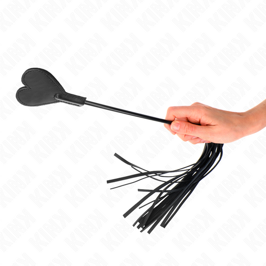 KINK - RANGE WHIP WITH HEART PANDEL 35 CM - 1