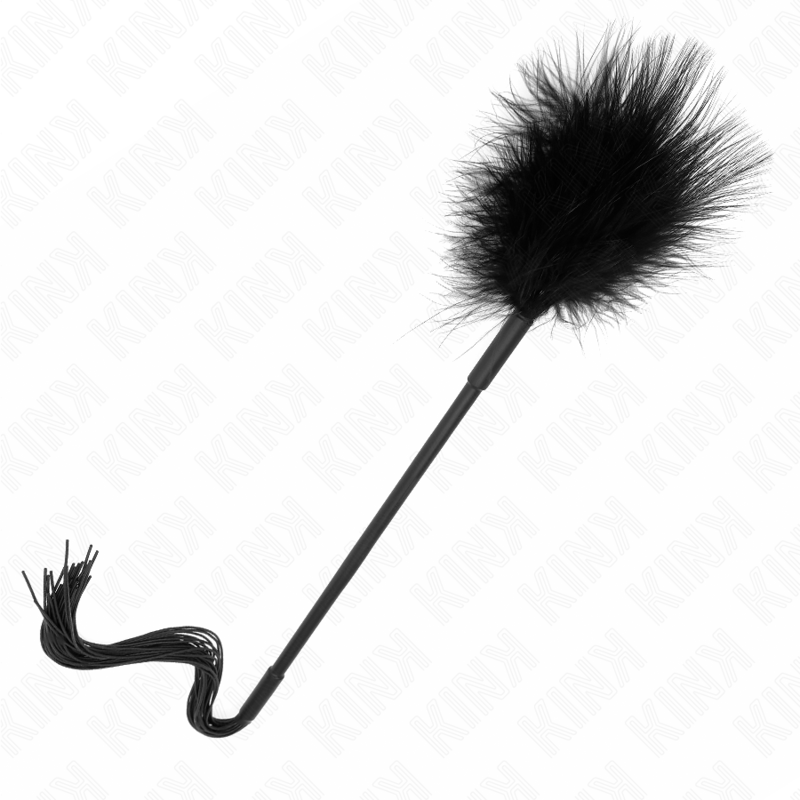 KINK - SILICONE WHIP WITH FEATHERS FOR TICKLE 47 CM - 3