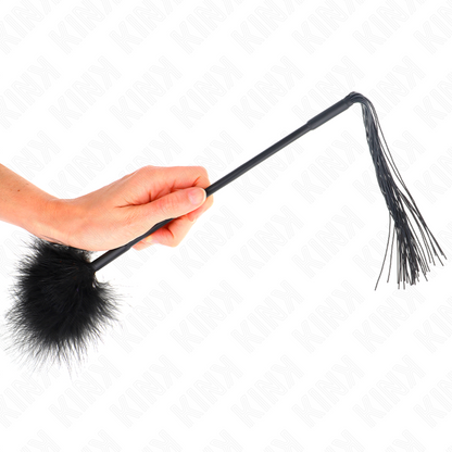 KINK - SILICONE WHIP WITH FEATHERS FOR TICKLE 47 CM - 5