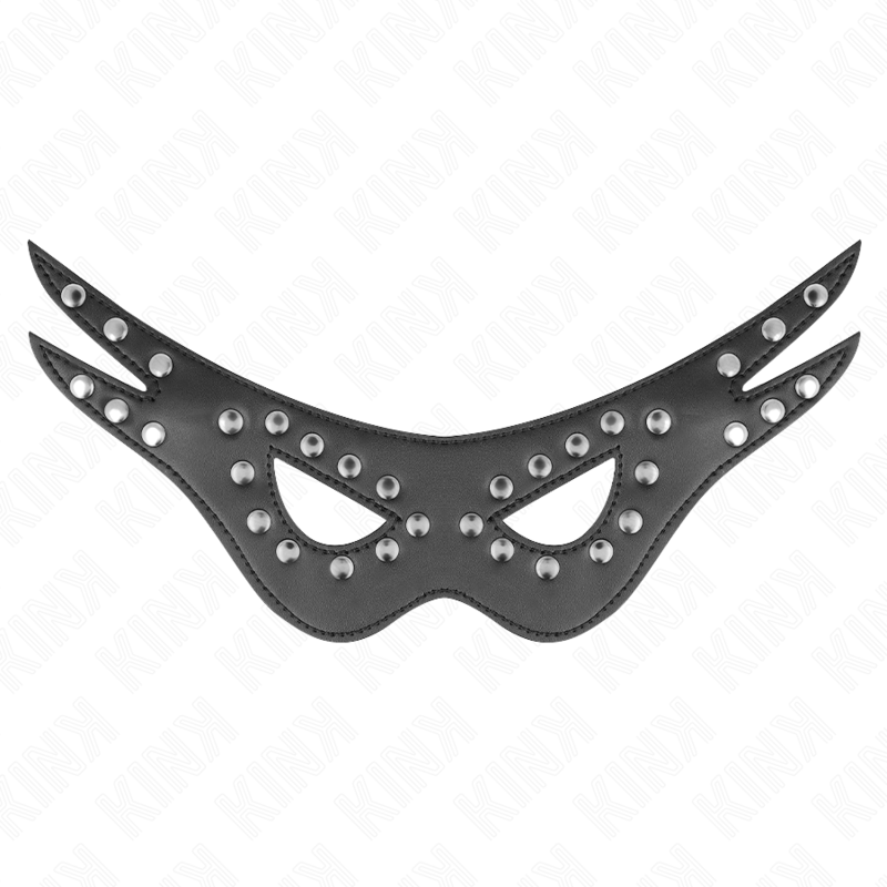KINK - SEXY LEATHERETTE MASK MODEL 1 27 x 13 CM - 1