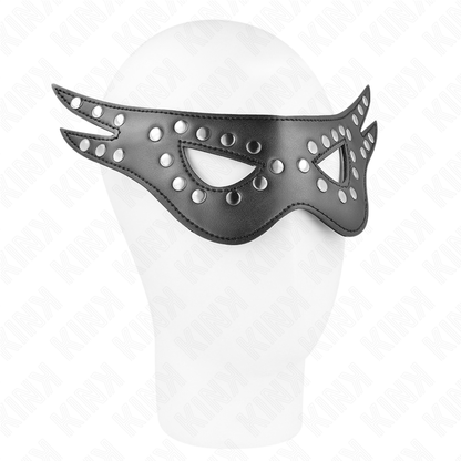 KINK - SEXY LEATHERETTE MASK MODEL 1 27 x 13 CM - 4