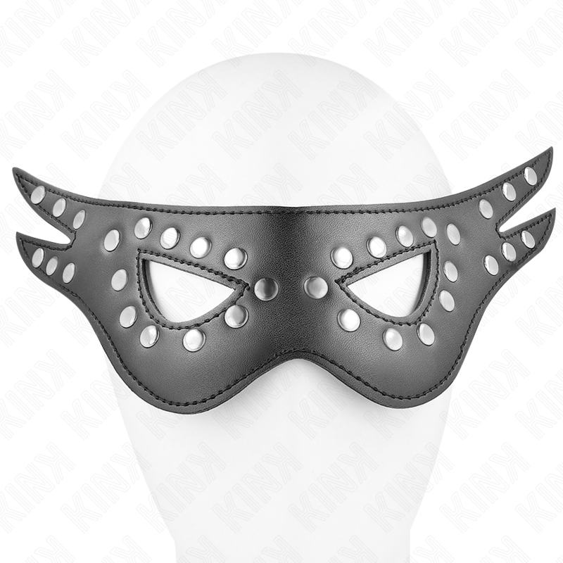 KINK - SEXY LEATHERETTE MASK MODEL 1 27 x 13 CM - 3