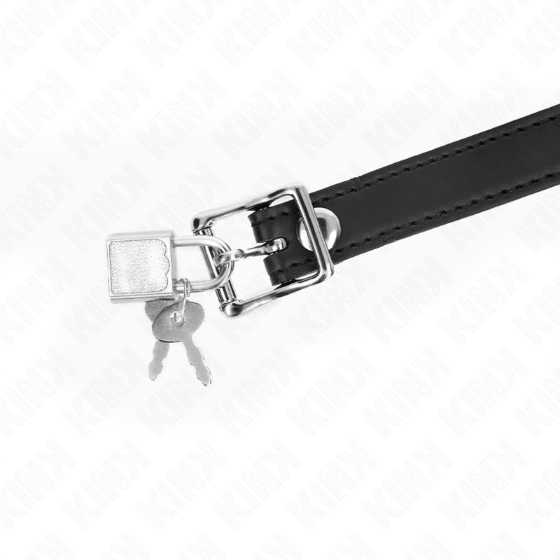 KINK - MODEL 1 SILICONE BALL GAG 4 CM WITH LOCK 60 x 2 CM