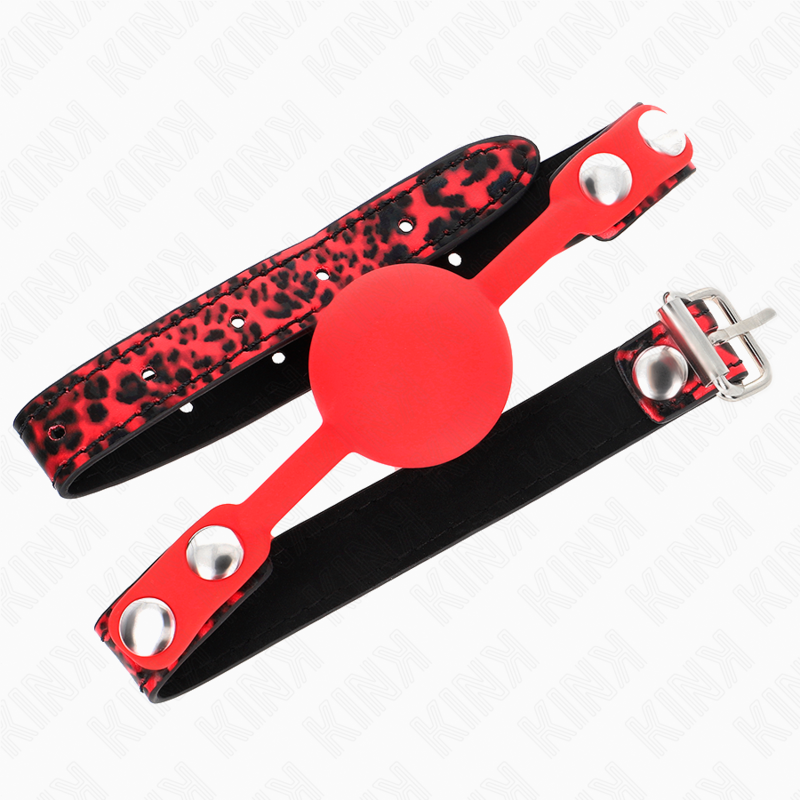 KINK - BÂILLON À BOULE EN SILICONE 4 CM MODÈLE 2 60 x 2 CM