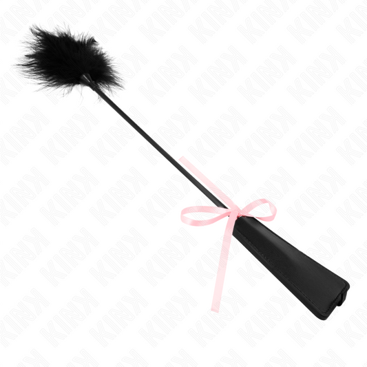 KINK - TICKLE FEATHERS WITH PINK RIBBON BOW 49 CM - 1