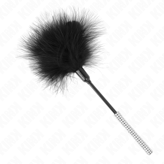 KINK - TICKLE FEATHERS WITH RHINESTONE HANDLE 27 CM - 1