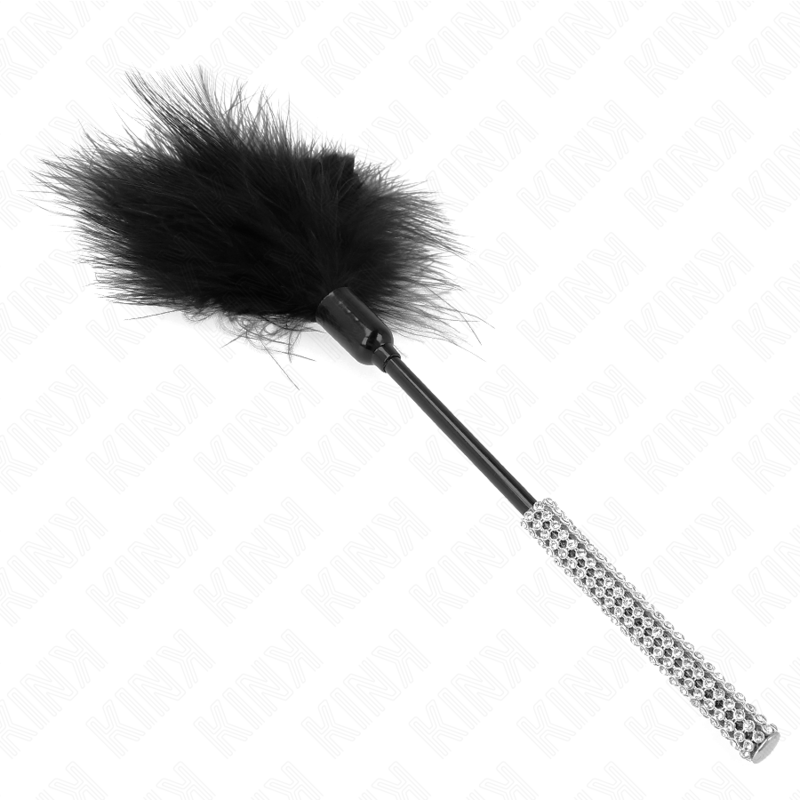 KINK - TICKLE FEATHERS WITH RHINESTONE HANDLE 27 CM - 3