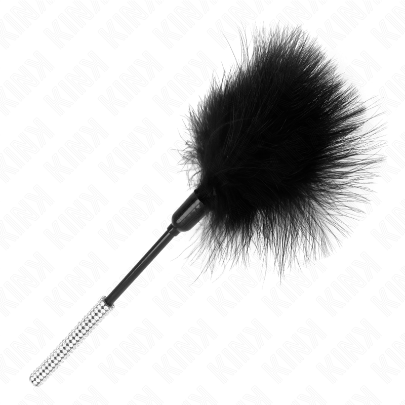 KINK - TICKLE FEATHERS WITH RHINESTONE HANDLE 27 CM - 2