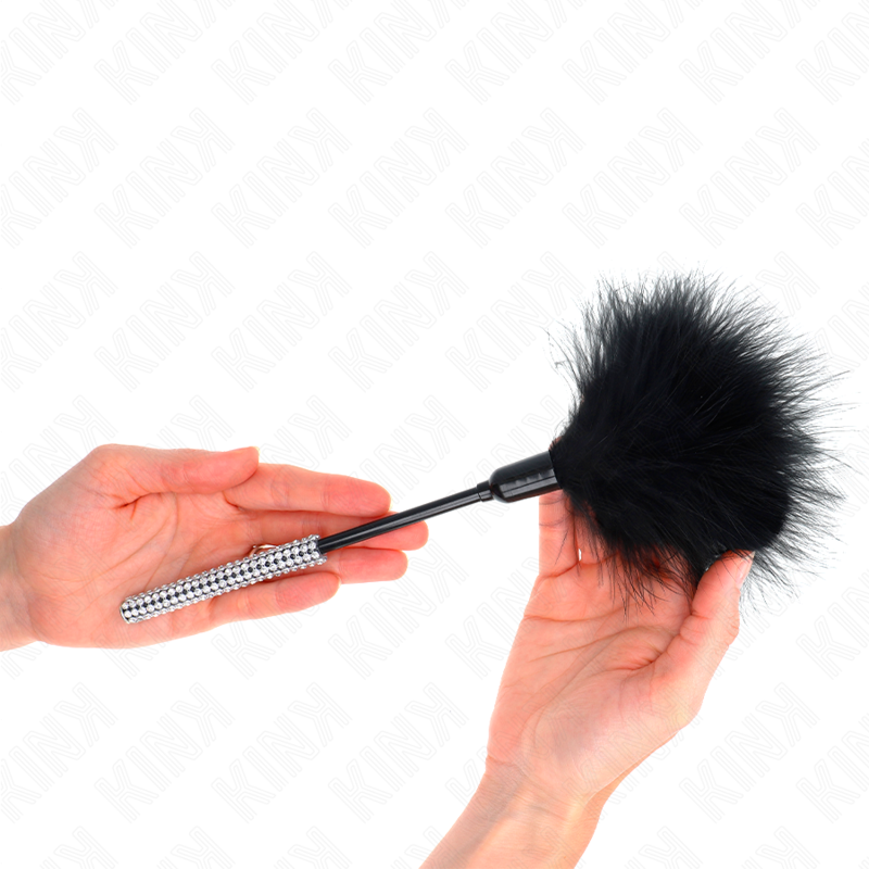 KINK - TICKLE FEATHERS WITH RHINESTONE HANDLE 27 CM - 5