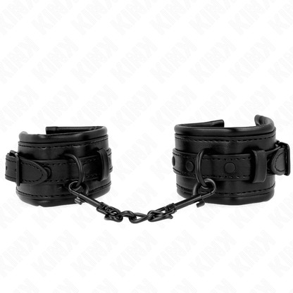 KINK - WRIST RESTRAINTS BLACK ADJUSTABLE 20-30 CM X 6 CM - 1