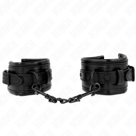 KINK - WRIST RESTRAINTS BLACK ADJUSTABLE 20-30 CM X 6 CM - 1