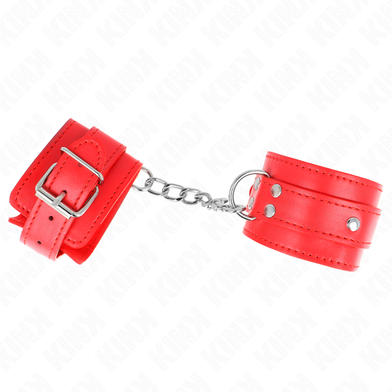 KINK - WRIST RESISTANCE WITH 3 ADJUSTABLE RINGS RED 17.5-25 CM X 6 CM